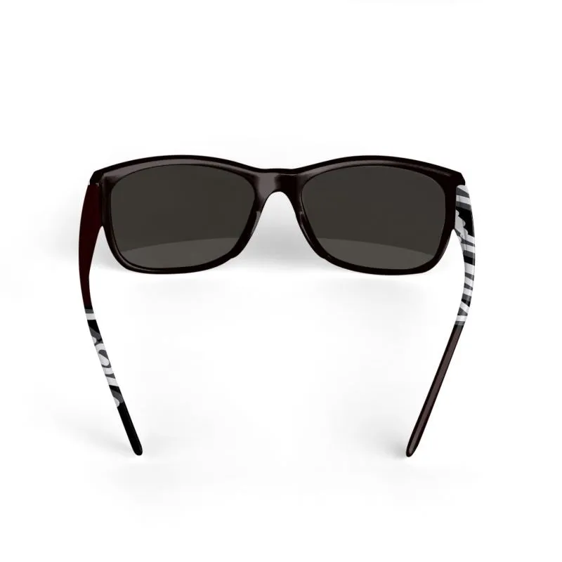 #171 sunglasses JAXS N CROWN black with white