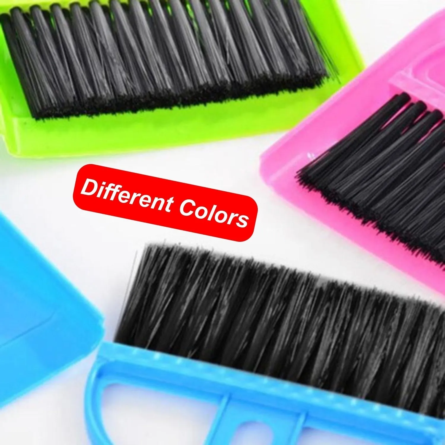 2213 Mini Dustpan with Brush Broom Set for Multipurpose Cleaning - 2 pcs