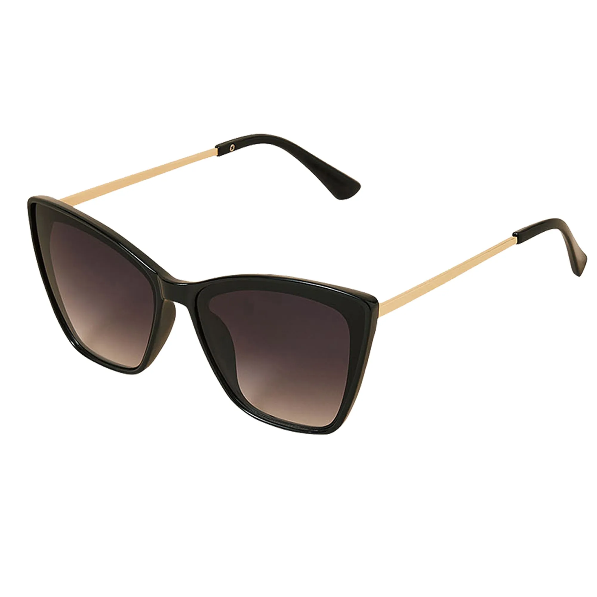 Accessorize London Women's Thin Arm Cat-Eye Sunglasses