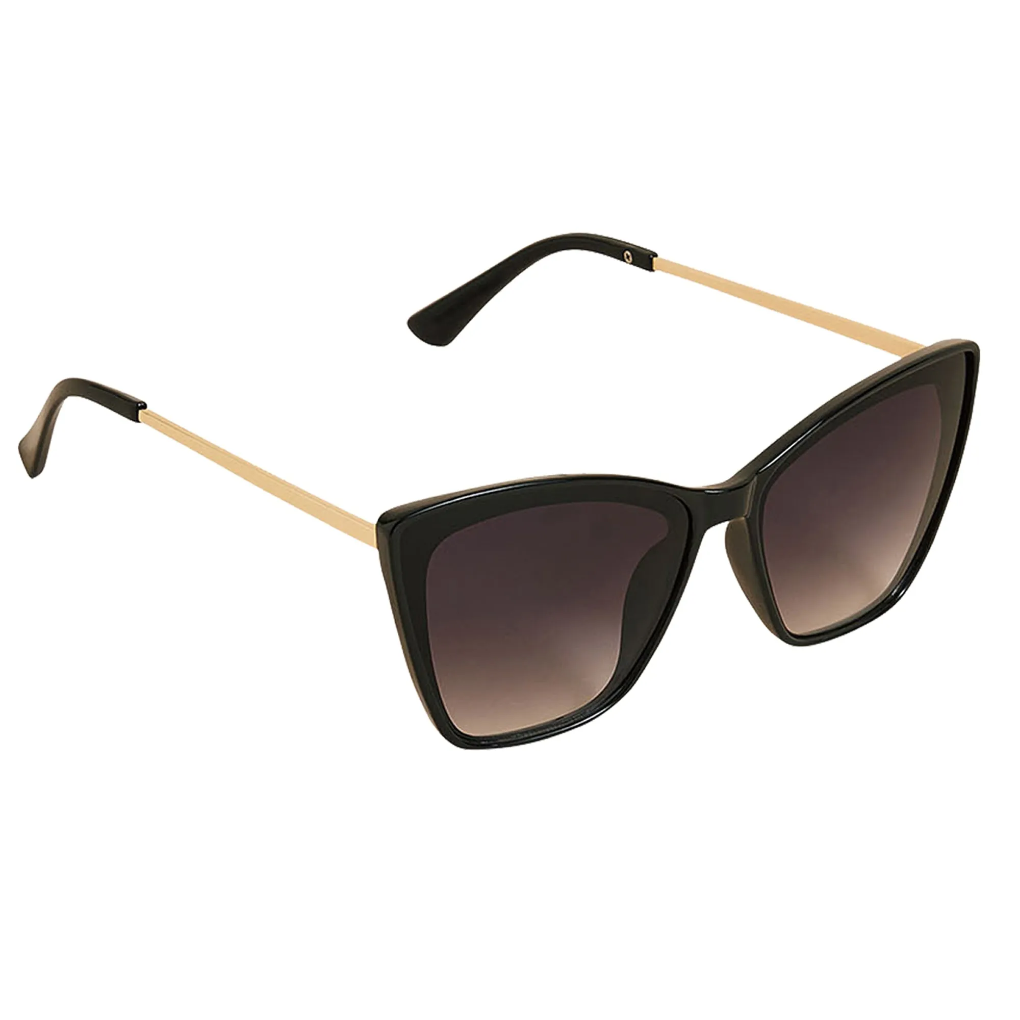 Accessorize London Women's Thin Arm Cat-Eye Sunglasses