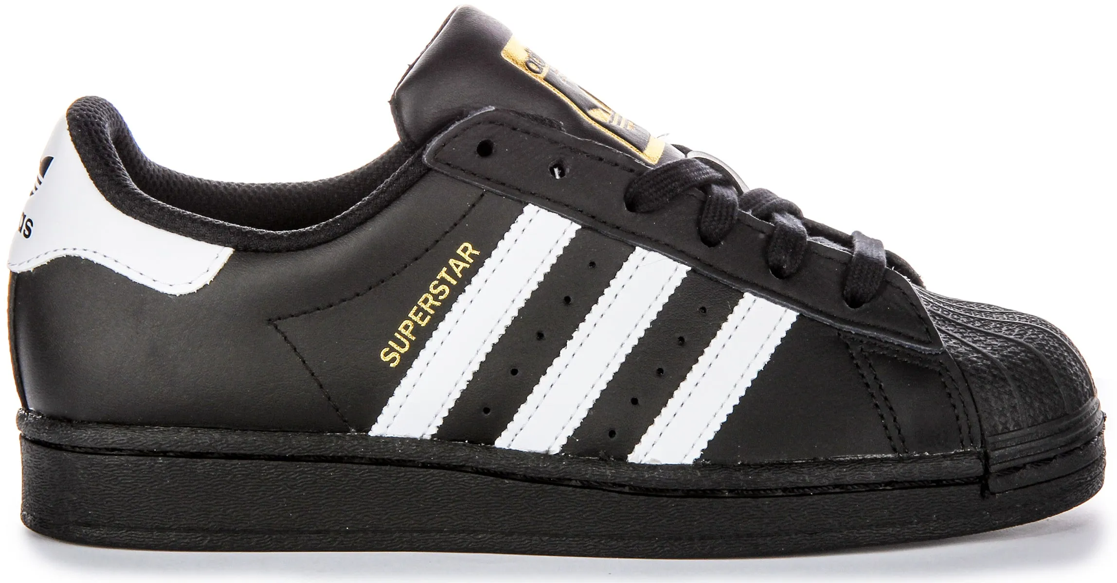 Adidas Superstar In Black White For Men