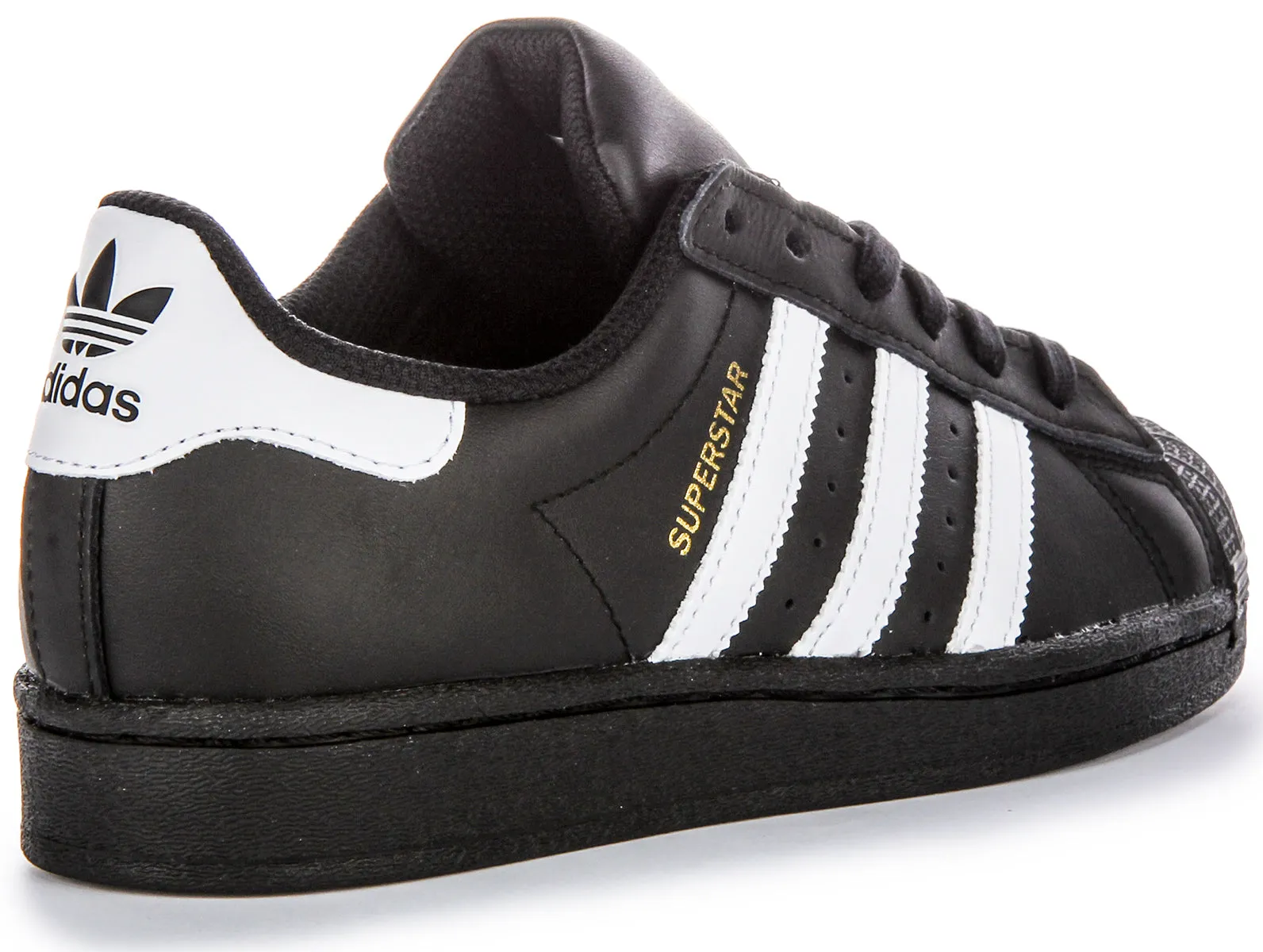 Adidas Superstar In Black White For Men