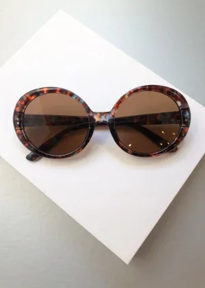 A.J. MORGAN Round Romance Tortoise Sunnies