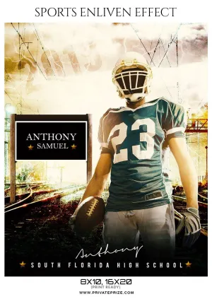 Anthony Samuel - Football Sports Enliven Effect Photography Template