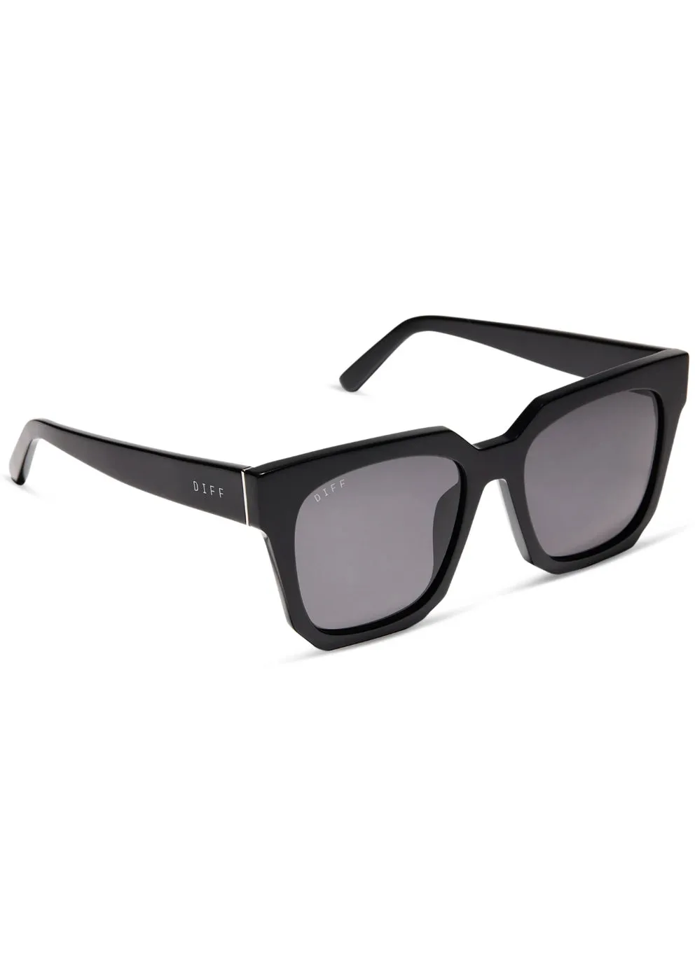 Ariana Sunglasses in Black/Grey