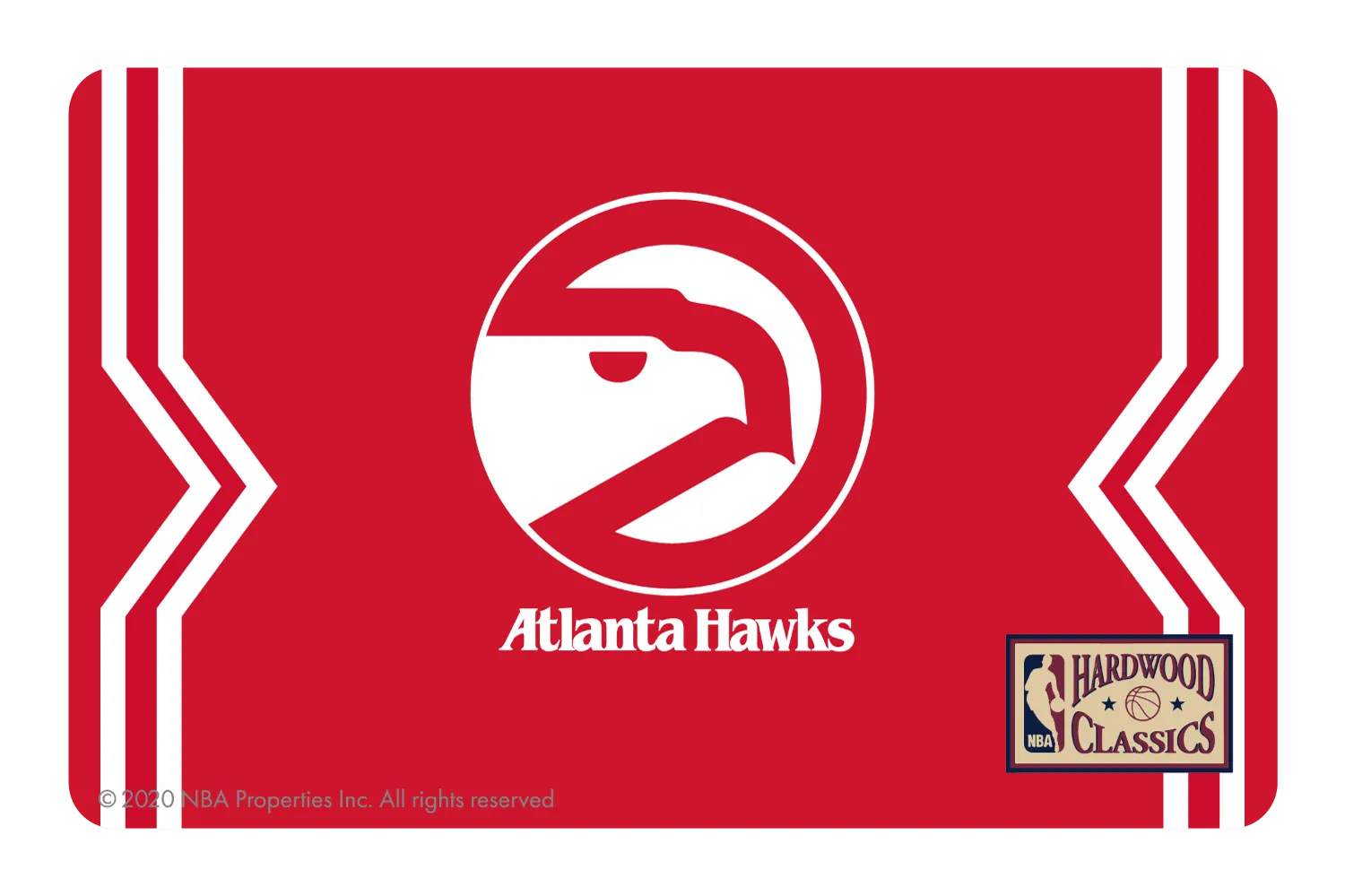 Atlanta Hawks: Away Warmups Hardwood Classics