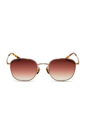 Axel Rose Gold   Dusk Gradient Sunglasses