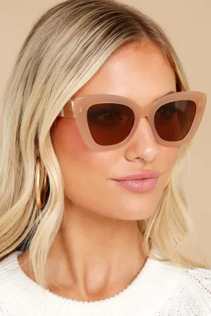 Bardot Nude Brown Sunglasses