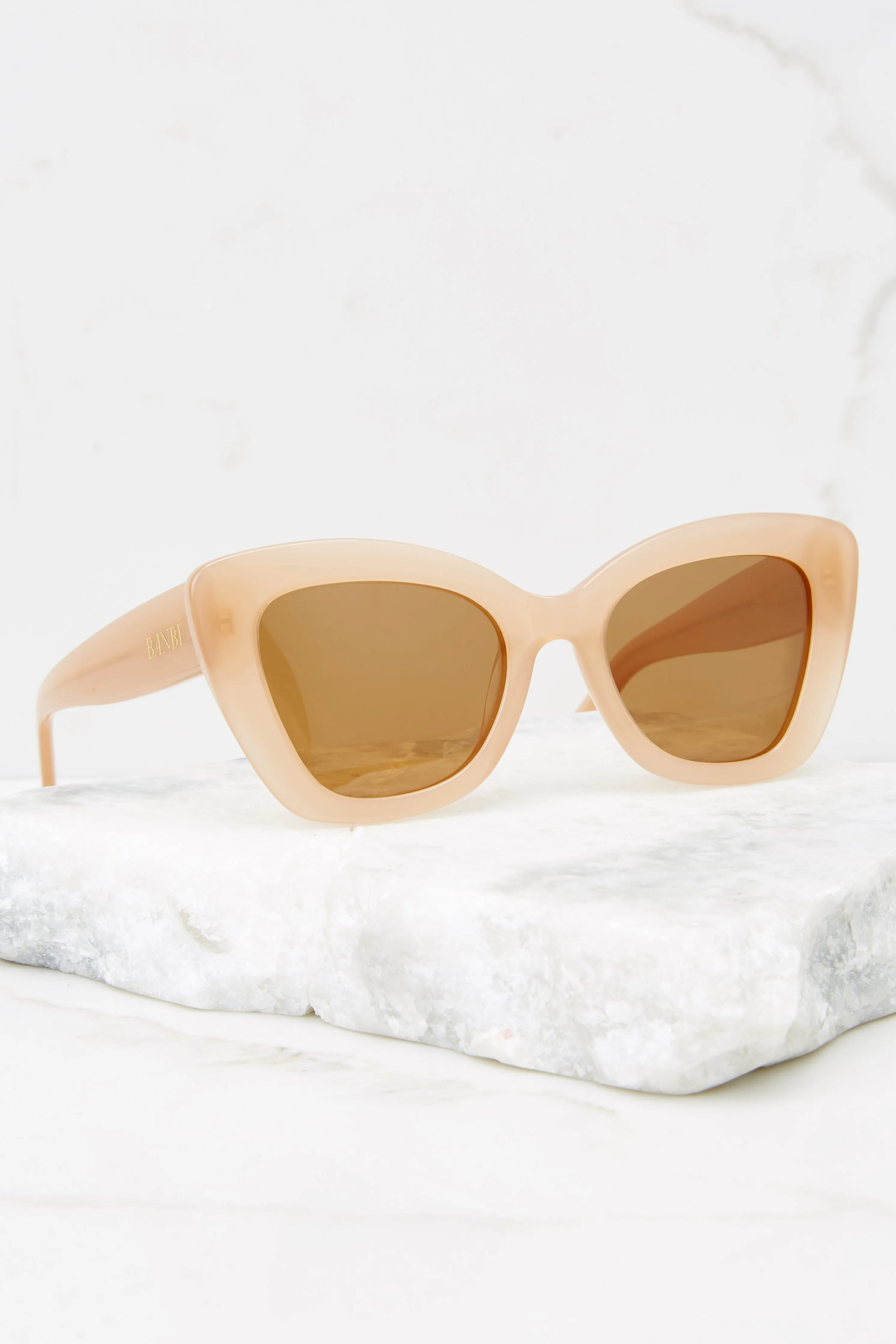 Bardot Nude Brown Sunglasses