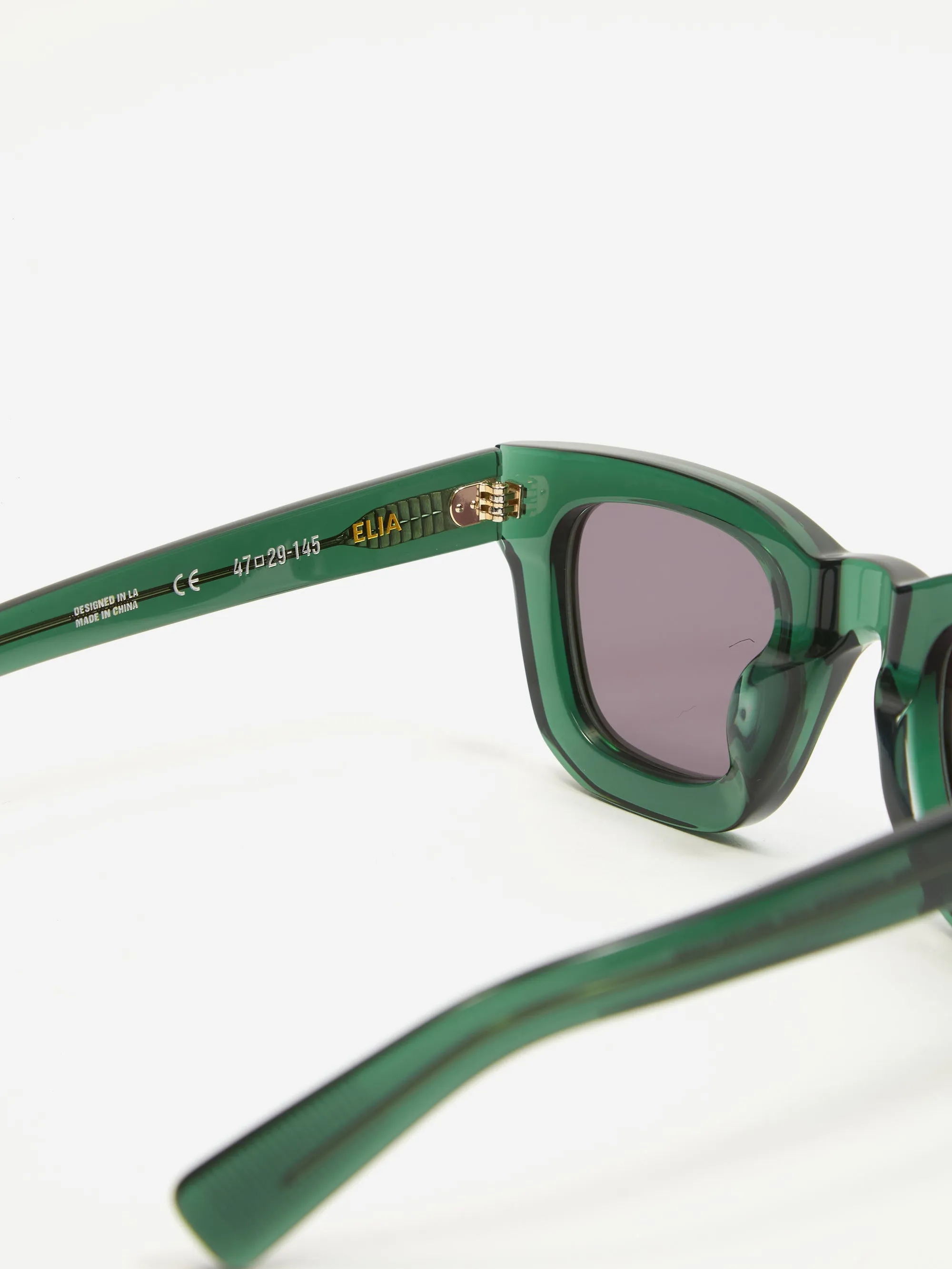 Brain Dead Elia Eye Protection - Jade Glitter/Black Lens