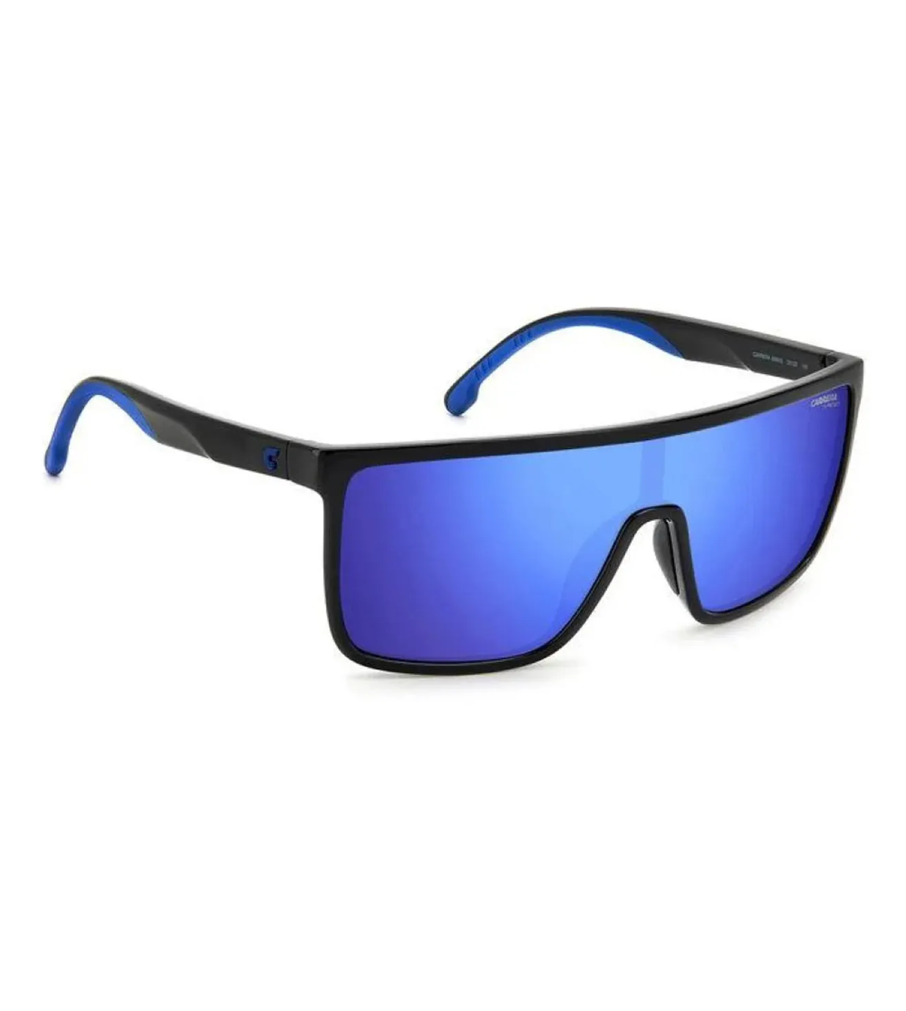 Carrera Men's Blue Purple Wraparound Sunglass