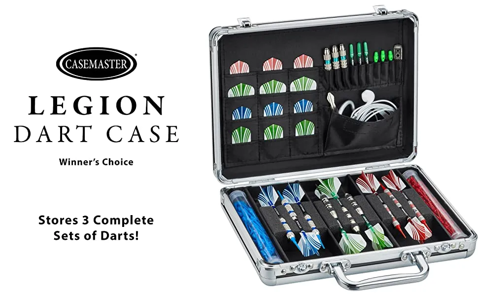 CaseMaster Ternion Aluminum Dart Case