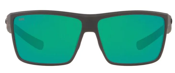 Costa Del Mar Rinconcito Matte Gray Frame - Green Mirror 580 Glass Lens - Polarized Sunglasses