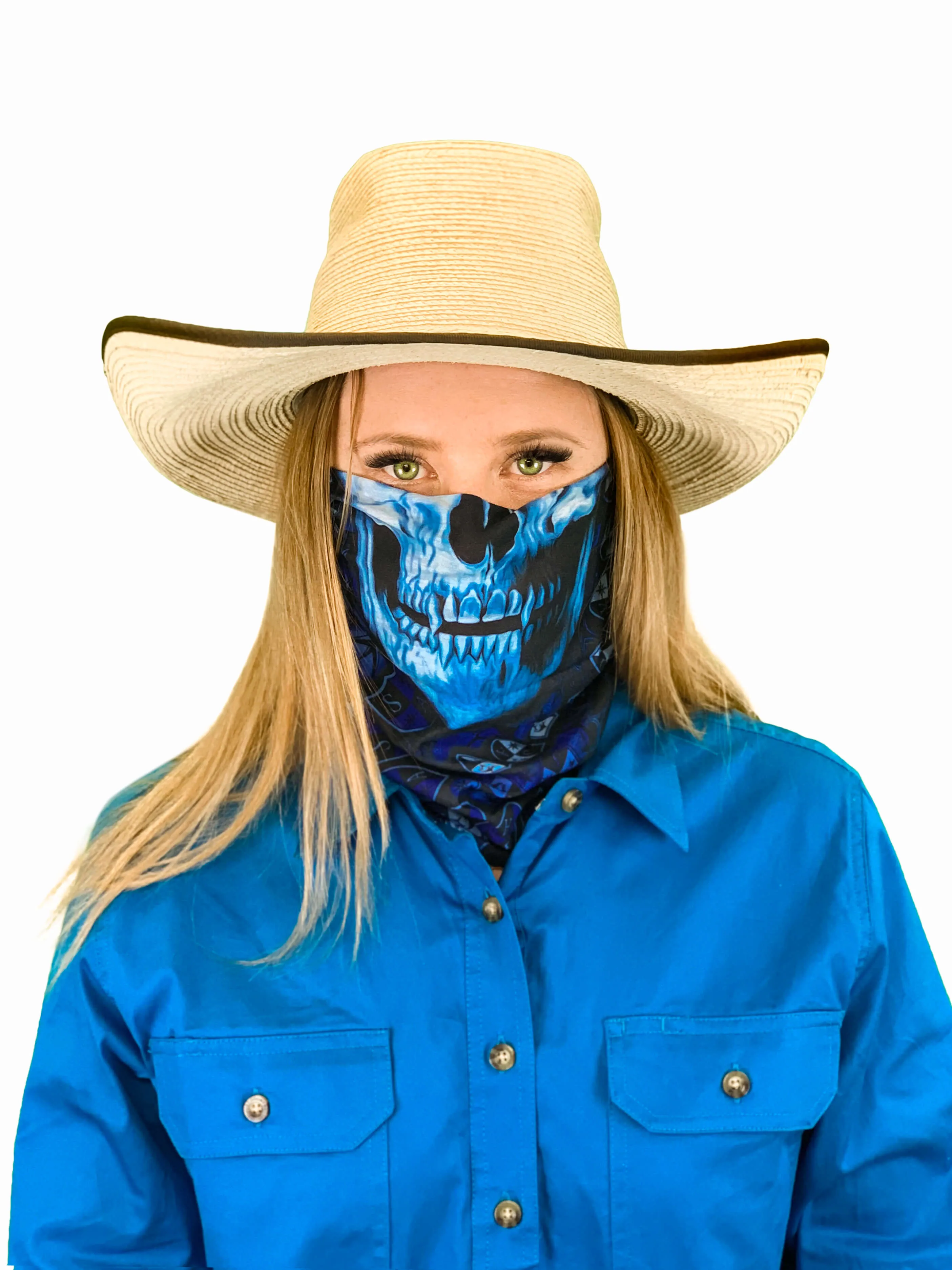 Face Shield - StealthTech Camo - Hydro Skull