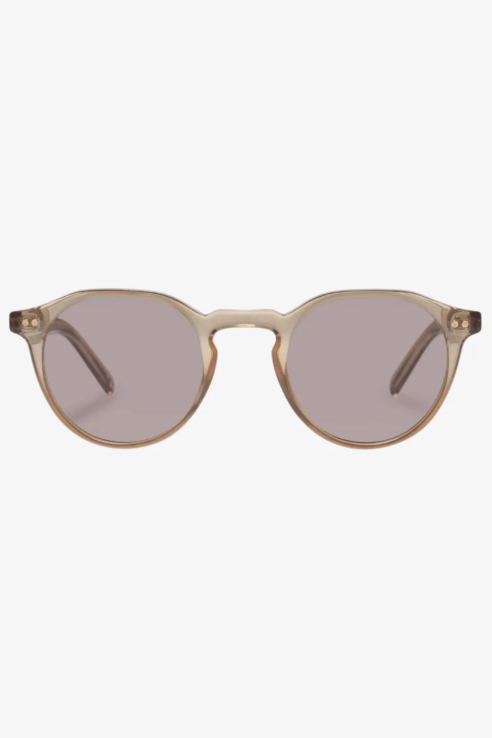 Galavant Whiskey Round Mocha Lens Sunglasses