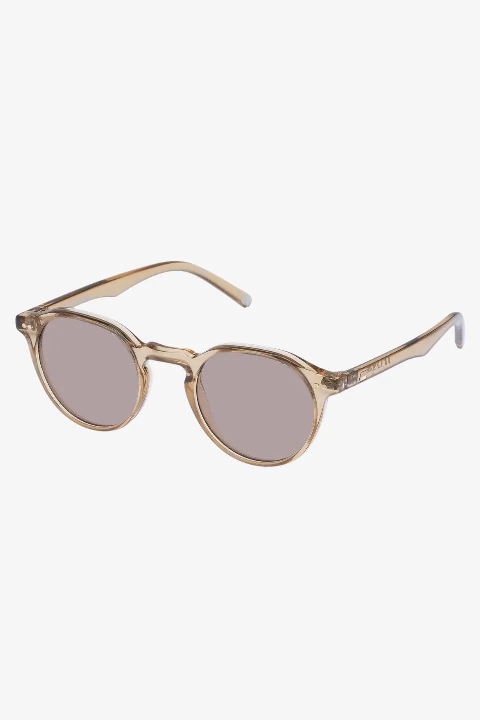 Galavant Whiskey Round Mocha Lens Sunglasses