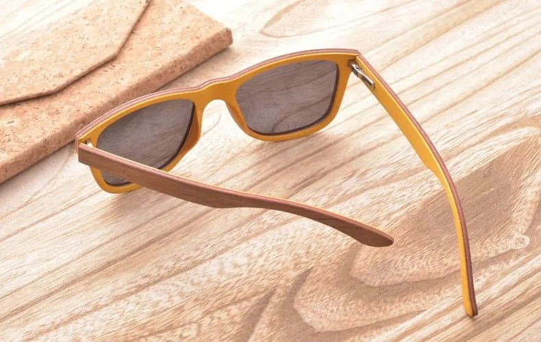 Handmade Walnut Wood Sunglasses