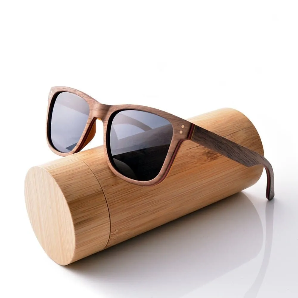 Handmade Walnut Wood Sunglasses