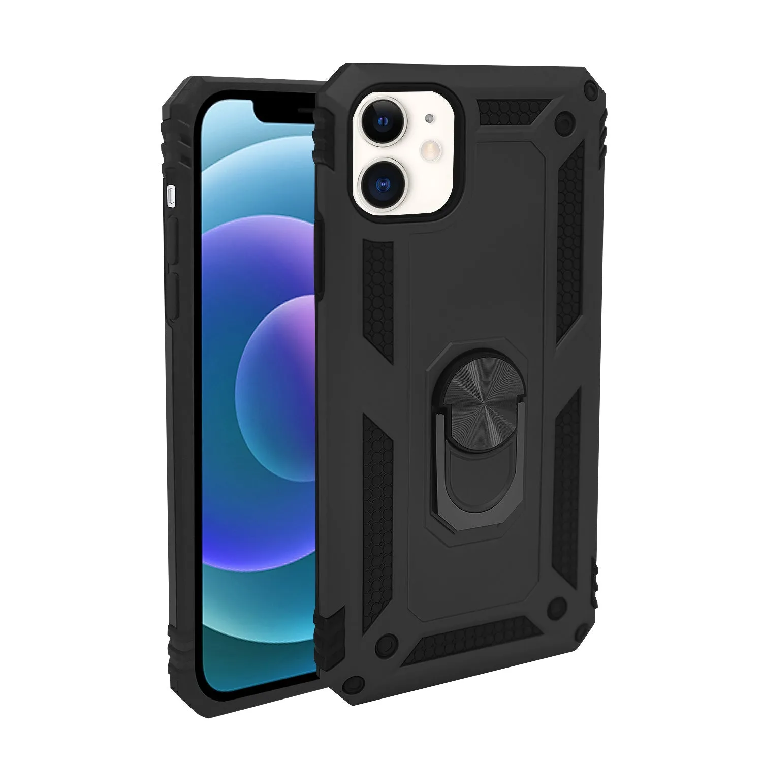 iPhone 11 Case - Heavy-Duty, Ring Holder