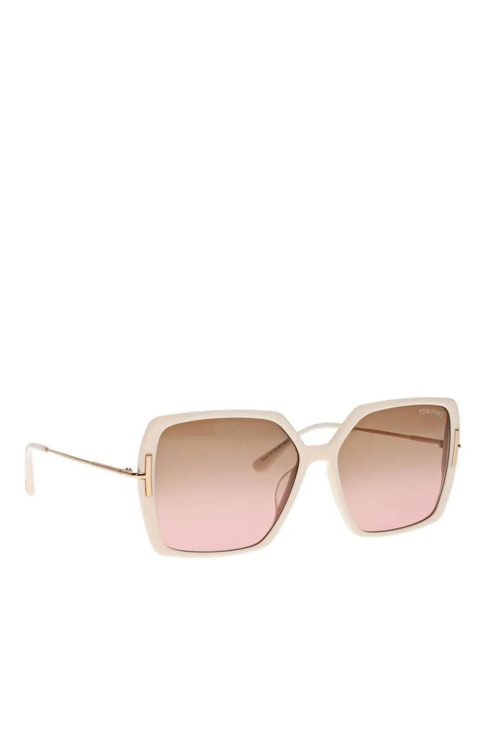 Joanna Ivory Brown Acetate Sunglasses