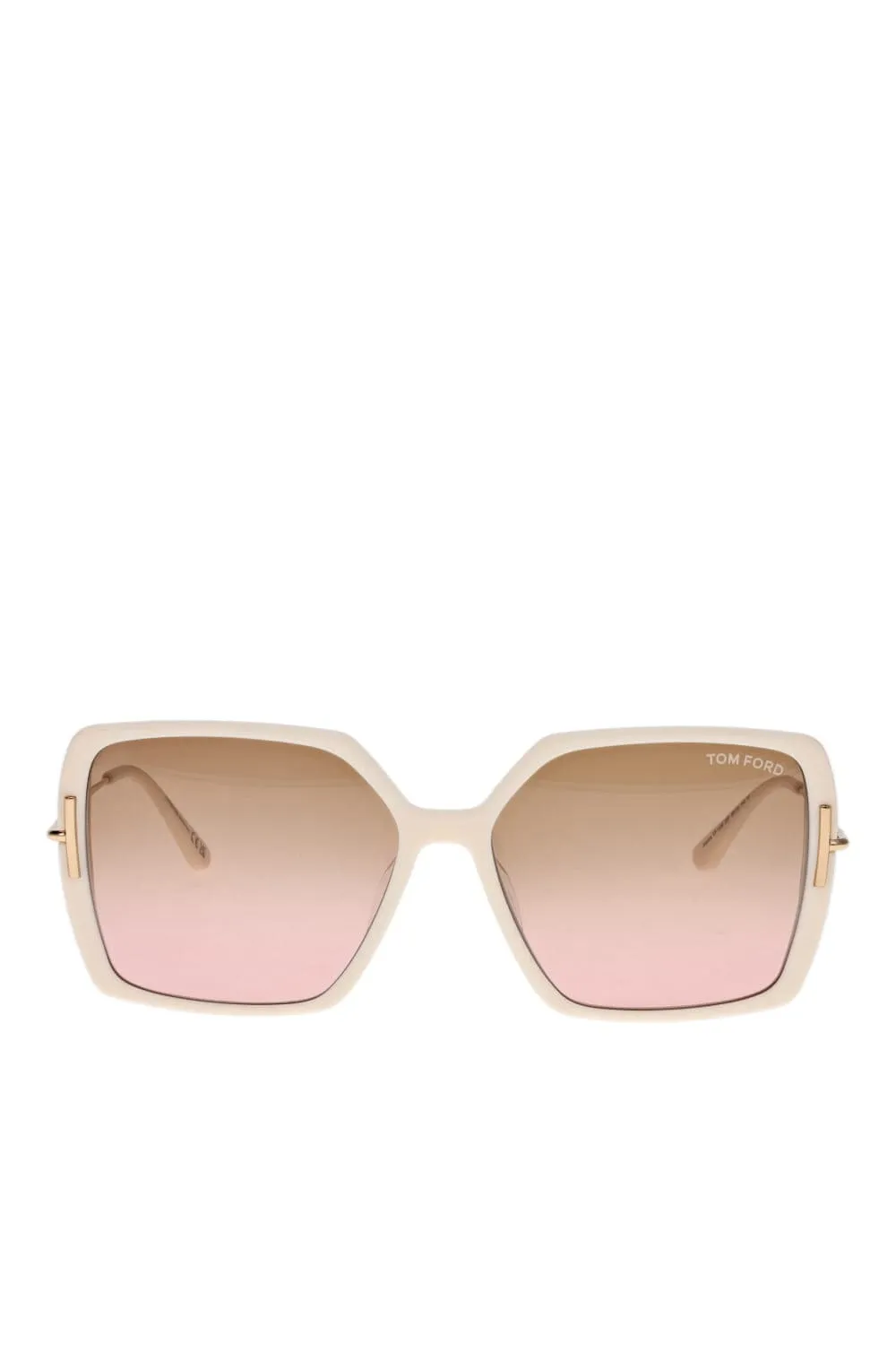 Joanna Ivory Brown Acetate Sunglasses