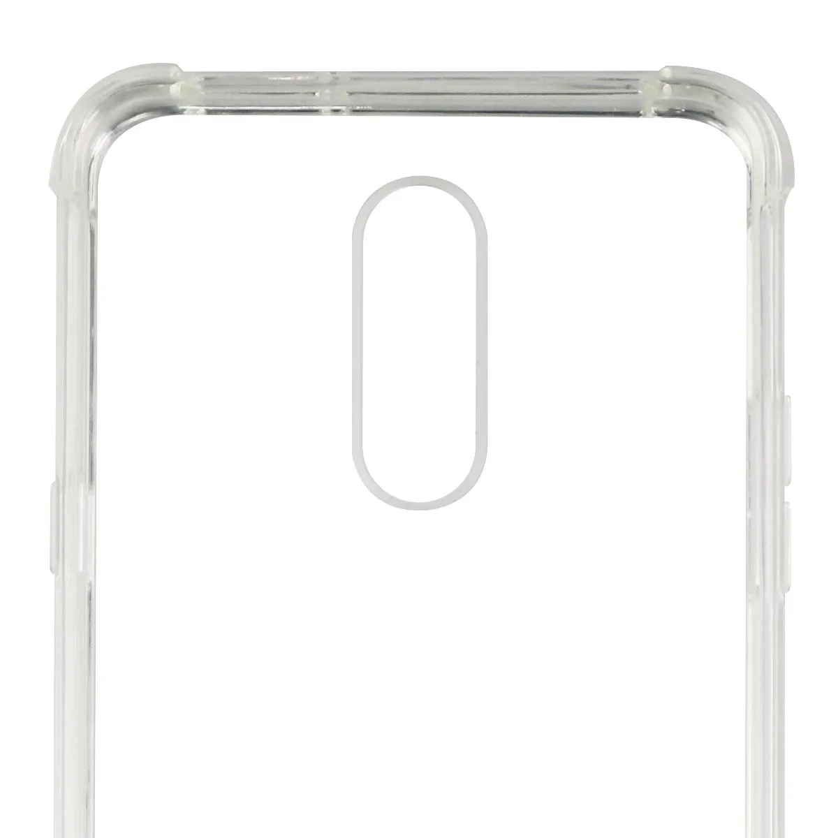 Key Hybrid Slim Hard Case for LG Stylo 5 Smartphone - Clear