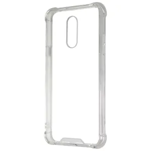 Key Hybrid Slim Hard Case for LG Stylo 5 Smartphone - Clear