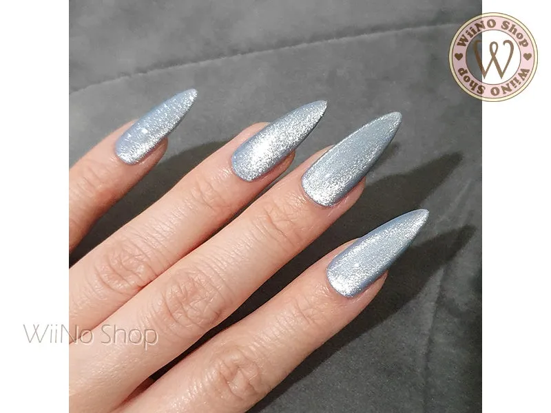 KiiRa Silver Magical Cat Eye Gel Polish