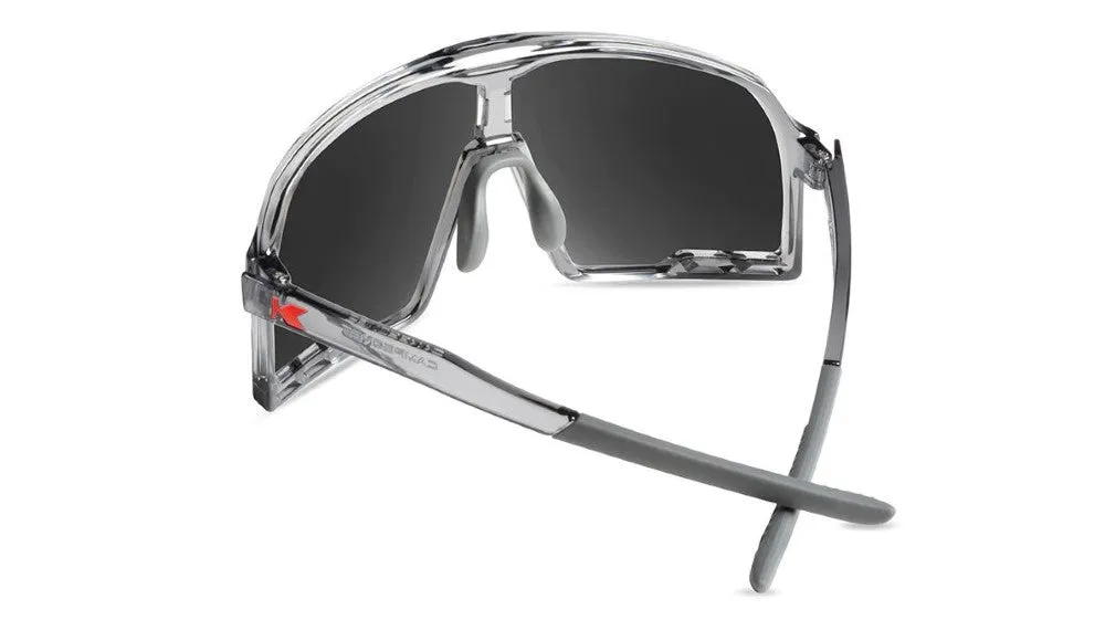 Knockaround Campeones Gray Frame - Magma Lens - Non-Polarized Sunglasses