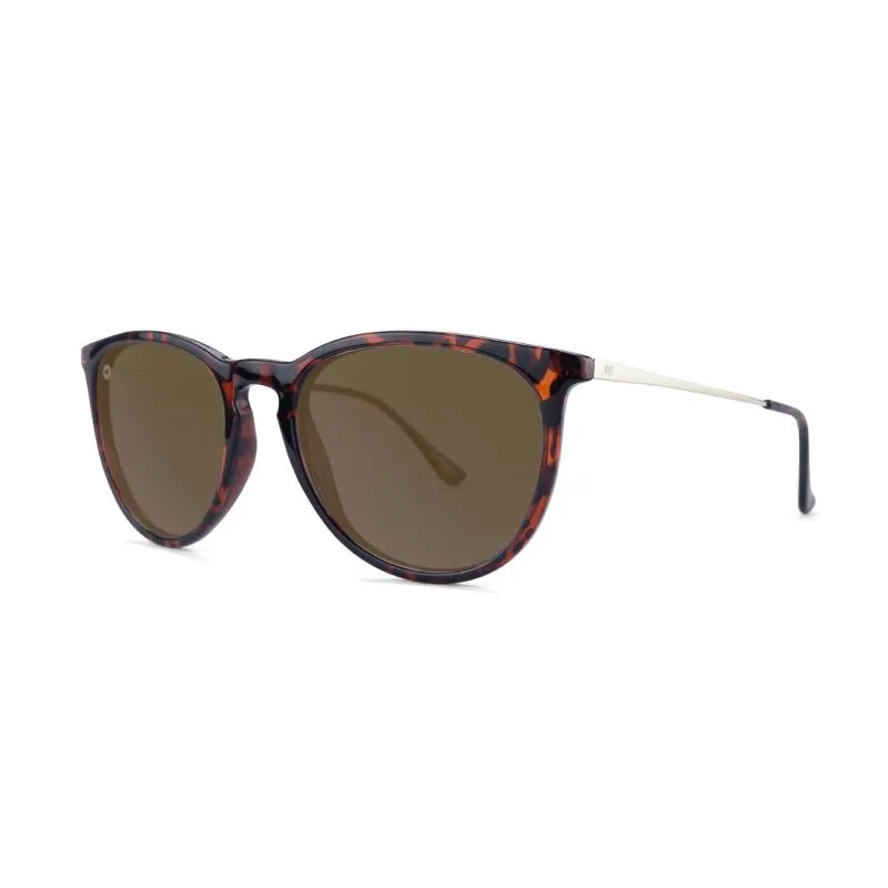 Knockaround Mary Janes Sunglasses - Glossy Tortoise Shell / Amber