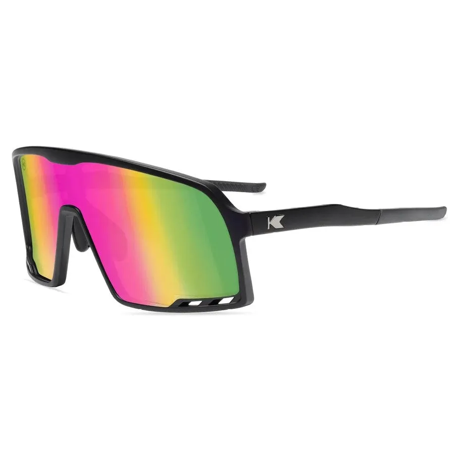 Knockaround Sunglasses | Campeones | Rainbow on Black