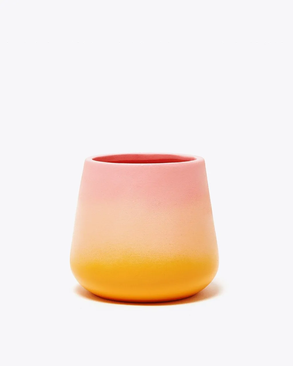 Large Gradient Planter - Pink/Peach/Yellow