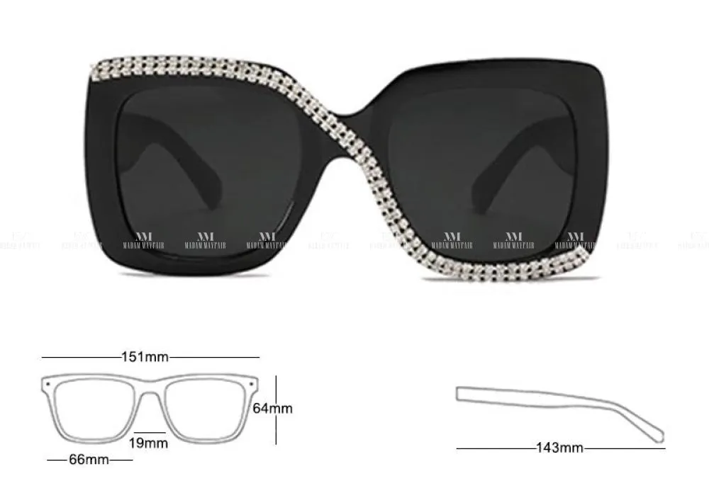 Maria Black Diamanté Sunglasses