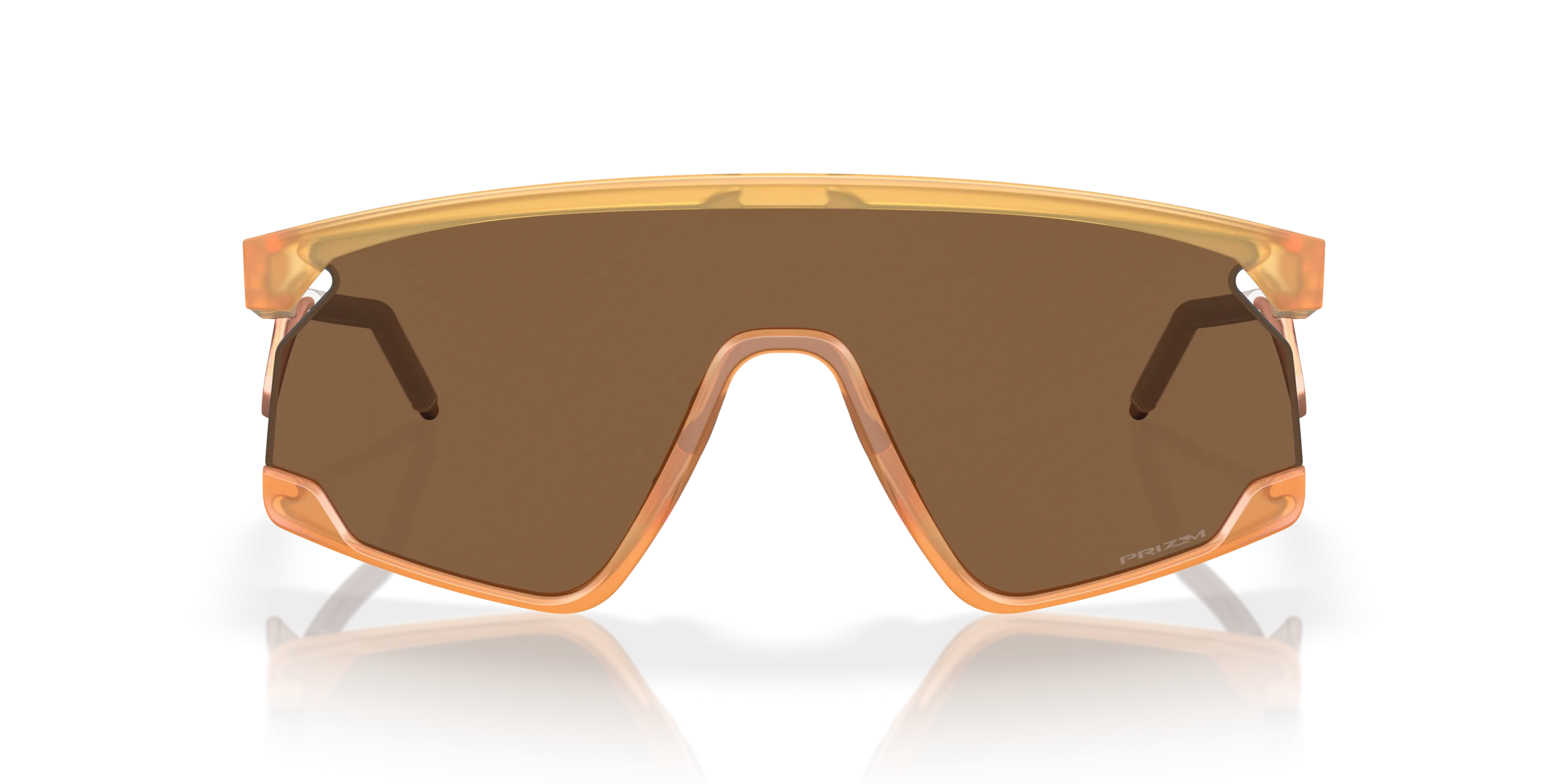 Oakley BXTR Prizm Bronze Lenses - Matte Transparent Light Curry Frame