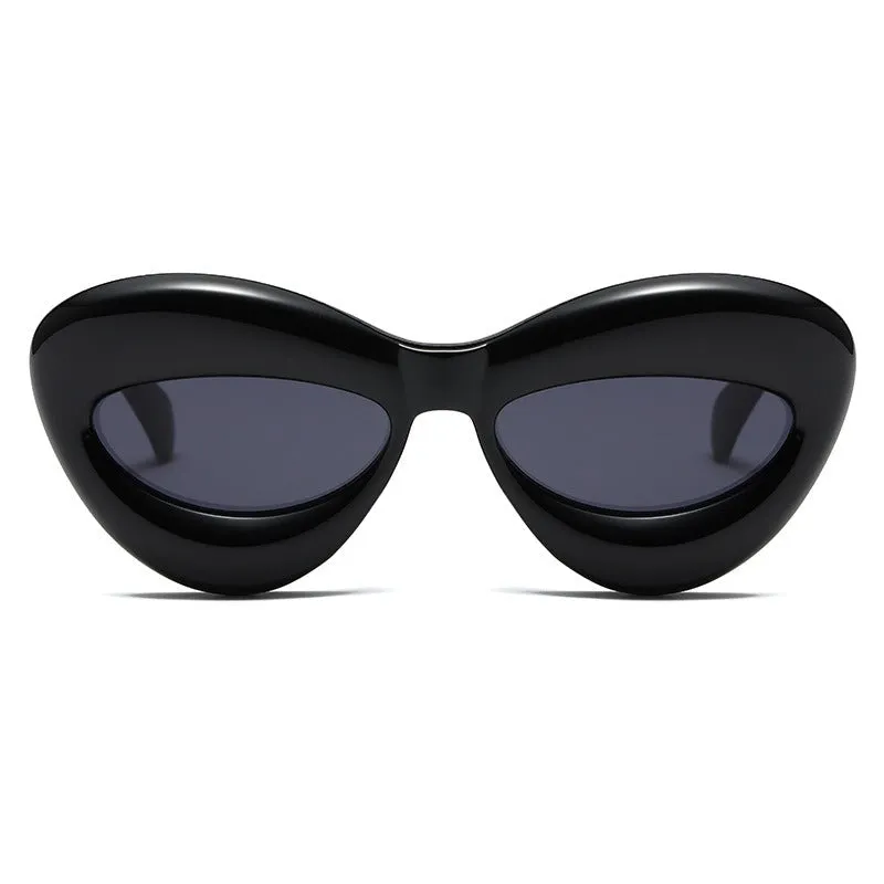 Pre Order:  Thick Frame Cat-Eye Sunglasses