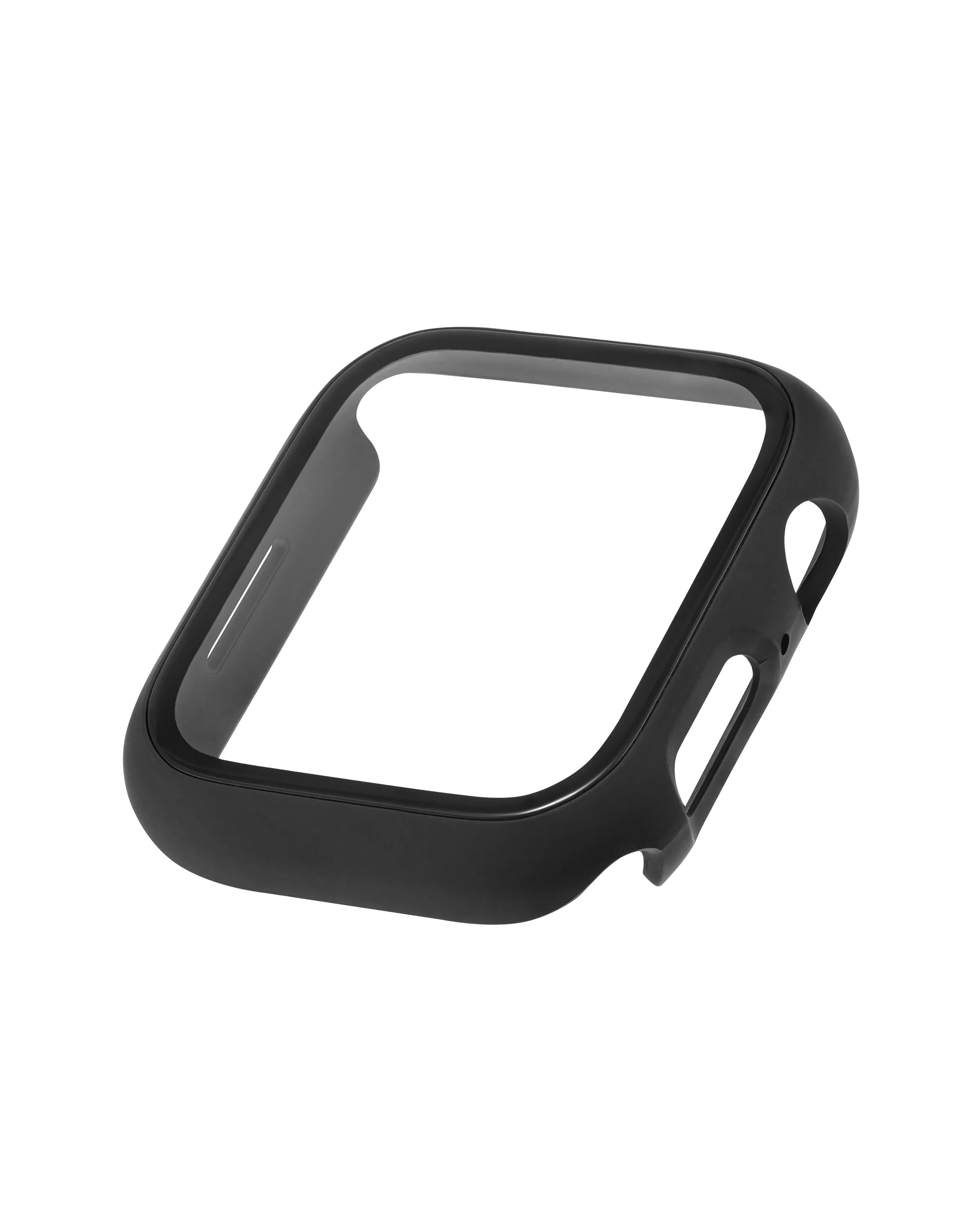 Protective Glass Cover with Integrated Protective Case for Apple Watch®