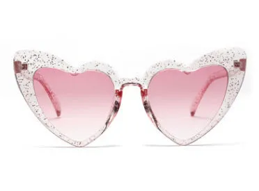 Radiant Heart Frame Sunglasses A Statement of Feminine Style, lioness-love