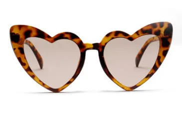 Radiant Heart Frame Sunglasses A Statement of Feminine Style, lioness-love