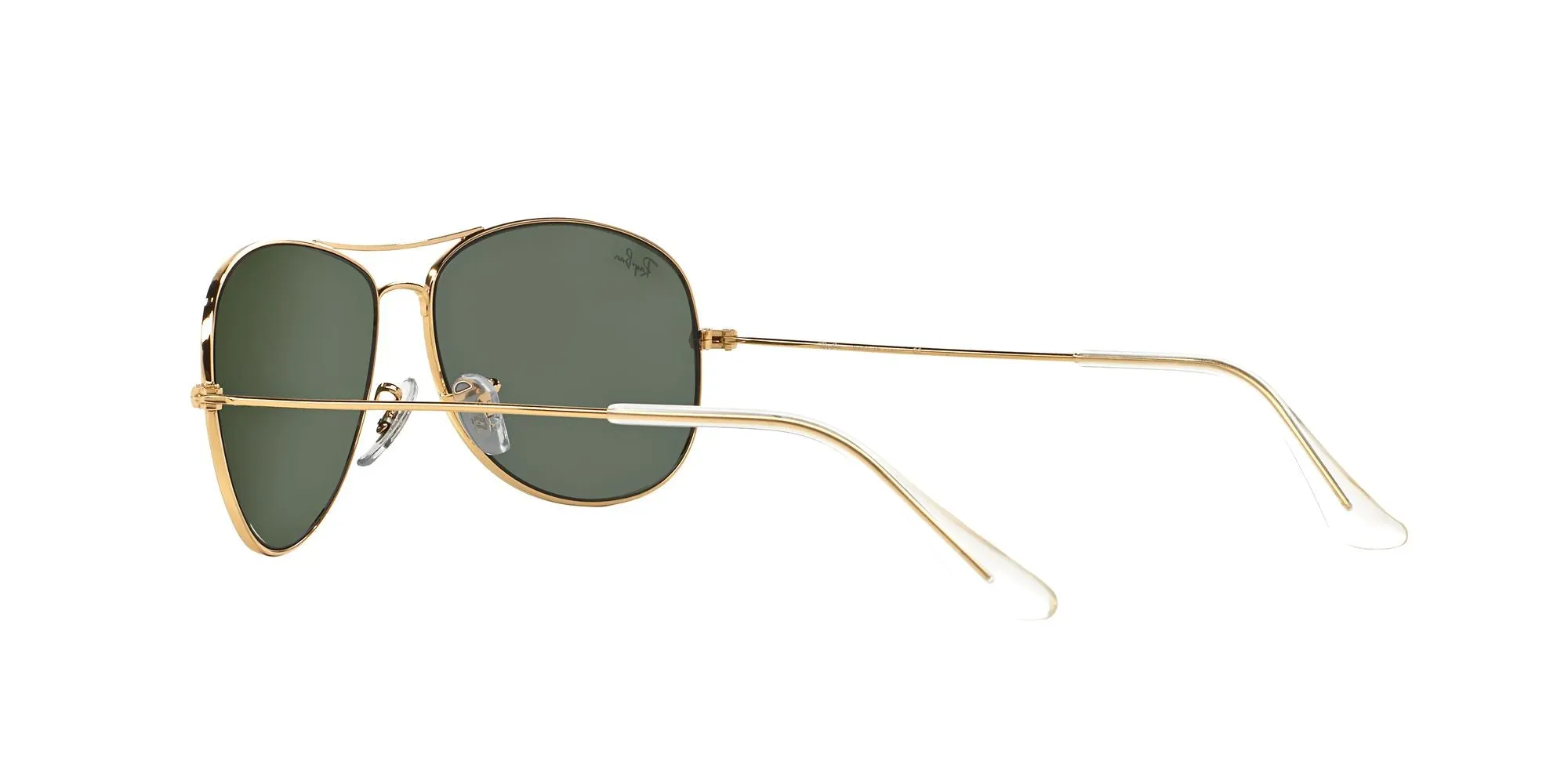 Ray-Ban Cockpit Aviator Non-Polarized Sunglasses - Arista/Green