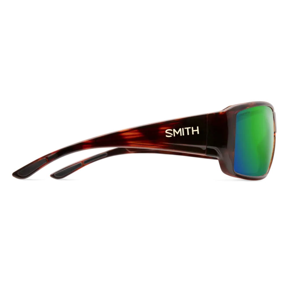 Smith Guide's Choice Tortoise Frame - ChromaPop Glass Polarized Green Mirror Lens - Polarized Sunglasses