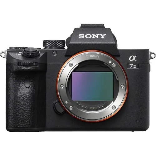 Sony Alpha a7 III Full Frame Mirrorless Digital Camera (Body Only) ILCE7M3/B - Bundle Kit