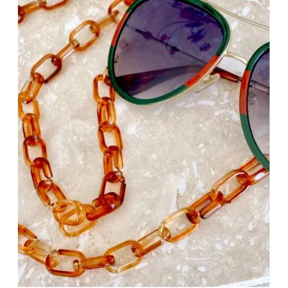 Sunglasses Chain - Capri Chain Tortoiseshell